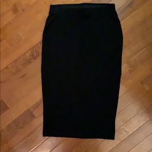 Old Navy - Black Midi Skirt
